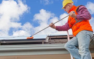 Stone Heath soft wash roof cleaning